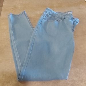 High rise skinny jeans